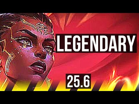 MEL & Senna vs TRISTANA & Lux (ADC) | Legendary | EUW Diamond | 25.6