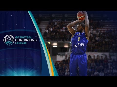 All 15 Three-Pointer of EWE Baskets v UNET Holon