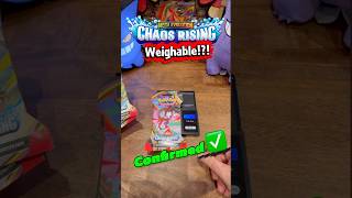 🧬 Research Time - Putting Chaos Rising Sleeved Boosters To The Test!! #shorts #viral #pokemontcg