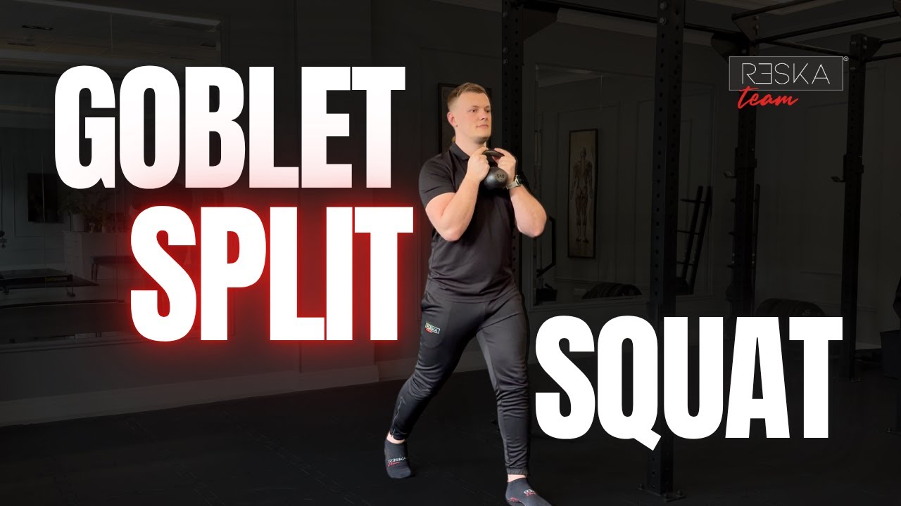 Goblet split squat