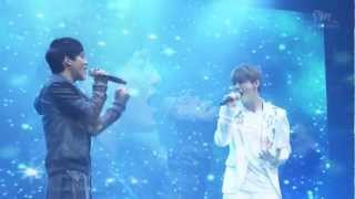 Luhan &amp; Chen - Baby Don&#39;t Cry - EXO SHOWCASE in Seoul - HD