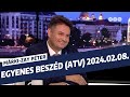 Márki-Zay Péter az Egyenes beszéd vendége - 2024. február 7.