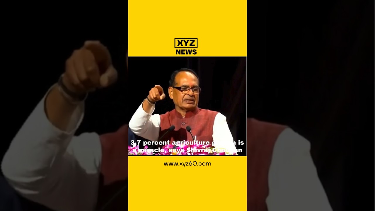 3.7 percent agriculture growth is a miracle, says Shivraj Chouhan