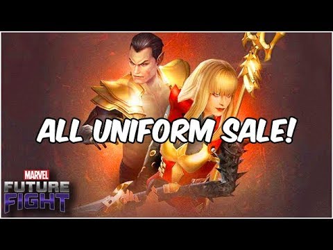 Namor & Magik Update! All Uniform Sale & Free Colossus Bios - Marvel Future Fight