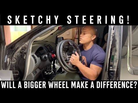 Steering Wheel Size : Is Bigger Better? NRG 350mm vs 320mm on Nissan Xterra / Frontier