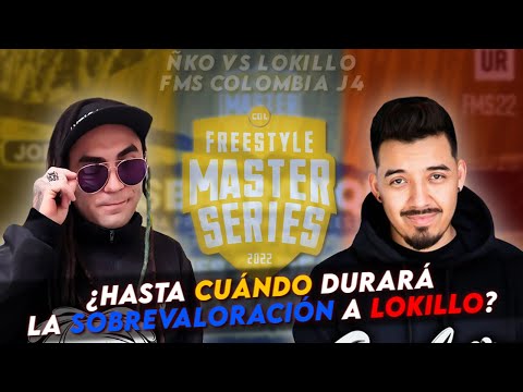 ¿HASTA CUANDO DURARÁ LA SOBREVALORACIÓN A LOKILLO? | ÑKO VS LOKILLO FMS COLOMBIA J4