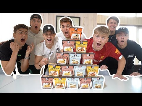 HVEM AF GUTTERNE ER DEN HURTIGSTE TIL AT SPISE?? * MAD KONKURRENCE *