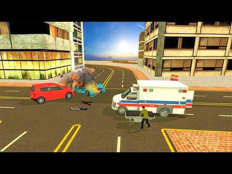 Survival Ambulance Rescue Driving । Emergency Ambulance Van Simulator। Android Gameplay