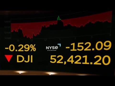 Stocks start week in negative territory as Saudi oil pipeline goes down and AI warnings persist