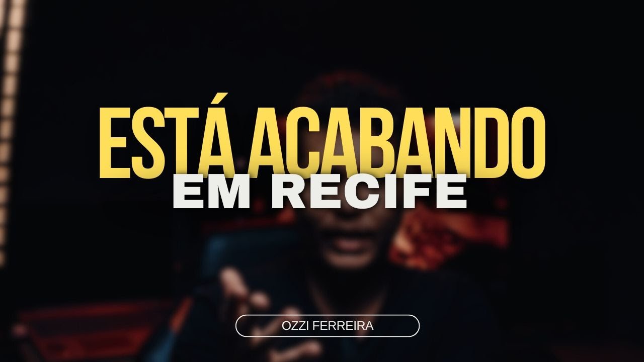 O AUDIO VISUAL ESTÁ MORRENDO EM RECIFE