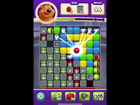 TOON BLAST Levels 3444 - 3450 [No Boosters]