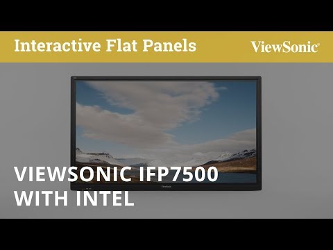ViewSonic ViewBoard IFP7500