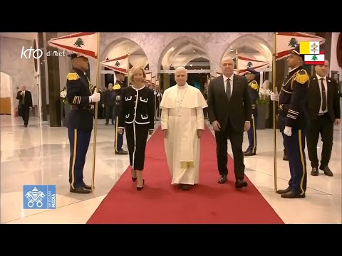 Rencontre du Pape avec le Président, le président du Parlement et le Premier ministre du Liban