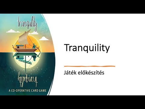 Tranquility - Egyszemélyes előkészítés (solo setup) - Robert SoloPlay