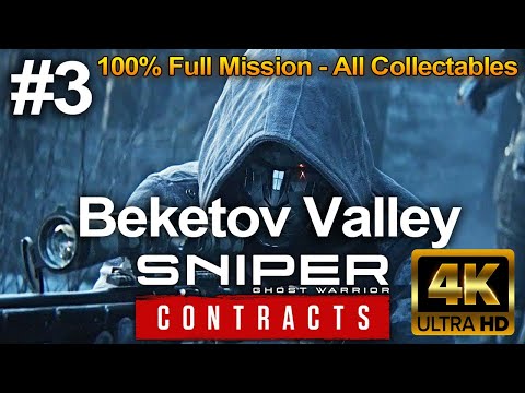 Sniper Ghost Warrior Contracts: Mission 3 (Beketov Valley) 60FPS 4K UHD 2160P