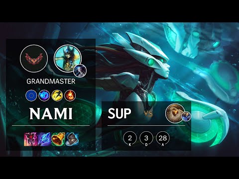 Nami Support vs Bard - EUW Grandmaster Patch 12.2