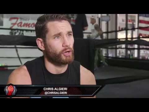 Chris Algieri "I gotta show Bone he doesn't belong in the same ring w/me!"
