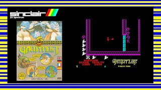GAUNTLET - ZX Spectrum Game Review