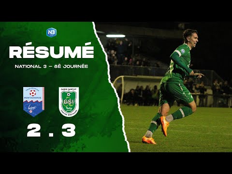 Résumé National 3 - 8è journée | US Montagnarde - GSI Pontivy (2-3)
