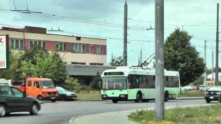 preview picture of video 'BREST TROLLEYBUSES BELARUS JUNE 2011'