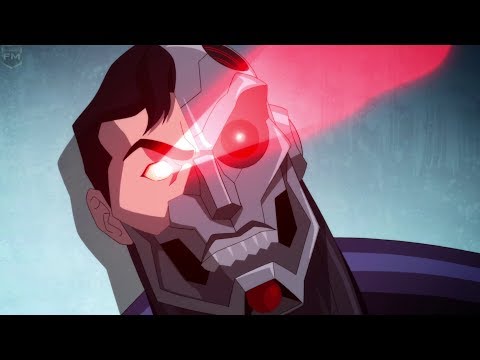 Cyborg Superman vs Kal El [Part 2] | Reign of the Supermen