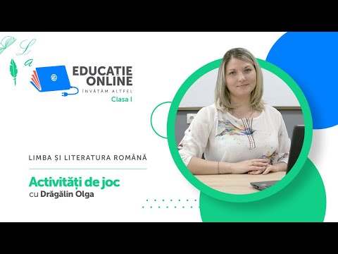 Limba și literatura română, Clasa I, Activități de joc