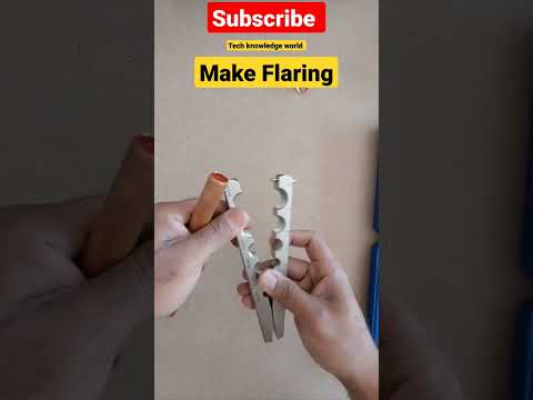 Make Flaring#eccentric cone type flaring tool#shortvideo#ac#tips#viralvideo