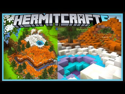Hermitcraft Season 6: First New Biome Design!  (Minecraft 1.13.1 survival  Ep.23)