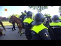 Moslimjongeren slaags met ME rondom Pegida-demonstratie