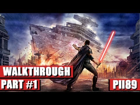 Star Wars The Force Unleashed Gameplay Walkthrough Part 1 - HD PC (HUN)