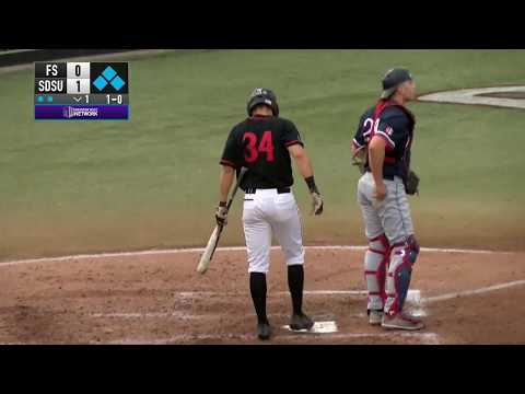 SDSU BASEBALL: FRESNO STATE 7, AZTECS 4 - 4/21/18