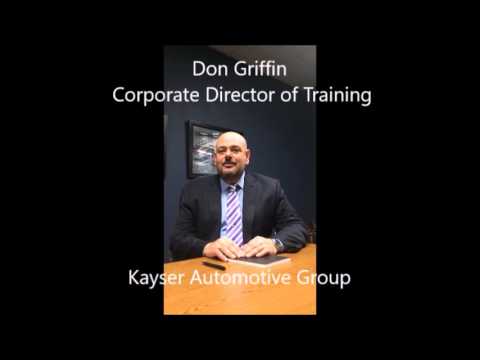 Don Griffin Corporate Director of Training for Kayser Automotive