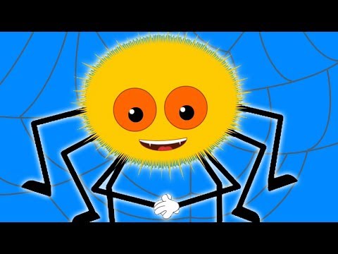 Incy Wincy aranha | Aranha rima para as crianças | aranha berçário rimas | Itsy Bitsy Spider Song