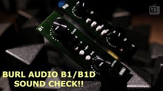 Video thumbnail for BURL AUDIO B1/B1D  MICPREAMP by 참치