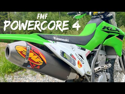FMF Powercore 4, KLX300R Install and Test Ride