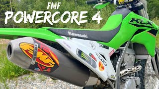 FMF Powercore 4, KLX300R Install and Test Ride