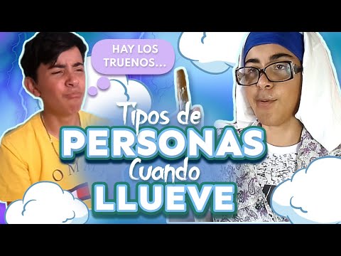 TIPOS DE PERSONAS CUANDO LLUEVE💦🌧☔ | Jesús Torrens