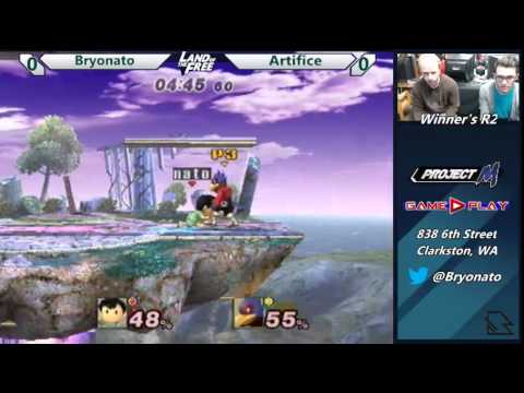 LotFb1 PM: Bryonato (Ness) vs Artifice (Falco/Peach) Winner's R3