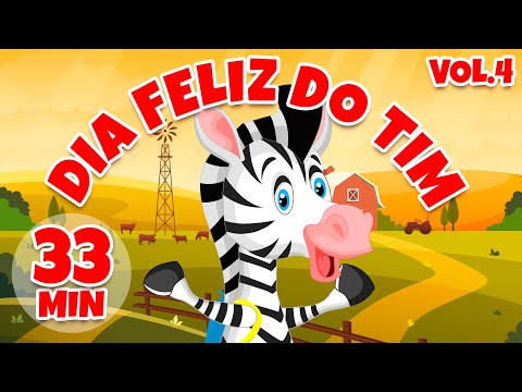 Dia Feliz do Tim Vol. 4 - Giramille 33 min | Desenho Animado Musical