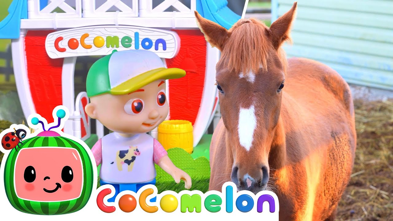🐷 Old MacDonald Had a Farm Pretend Play 🚜 | Toy Animal Song + MORE CoComelon Nursery Rhymes
