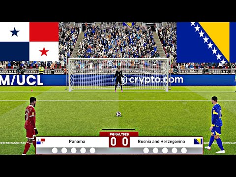 PANAMA VS BOSNIA HERZEGOVINA FULL PENALTY SHOOTOUT | PAN VS BIH HIGHLIGHTS