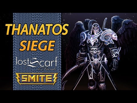 ScarfPlays Smite 679 - Invasion - Thanatos Siege with Mez & Crunch