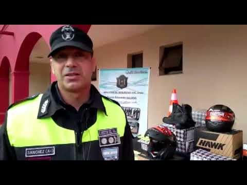 Entregaron recursos operativos de seguridad vial en todas las jurisdicciones