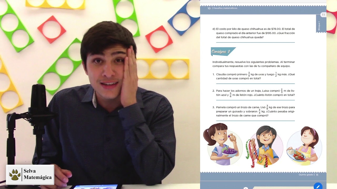 Watch Resolviendo el libro de la SEP 5to grado pag. 10 y 11 Now Resolviendo el libro de la SEP 5to grado pag. 10 y 11