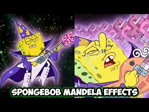 White Double Neck Guitar Spongebob