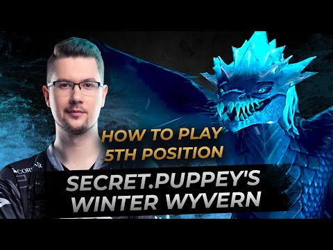 Puppey plays Winter Wyvern |  Dota 2 Replay Full Gameplay