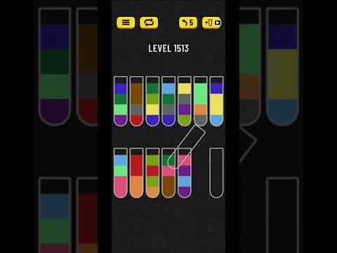 Water sort puzzle level 1513
