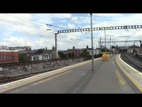 Dublin Connolly HD-Irish Rail Dart 8100 no.8123+8119 departs for Malahide