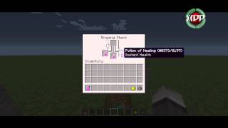 Minecraft Tips And Tricks#19-How To Make Health Potions-  (1.5.2)