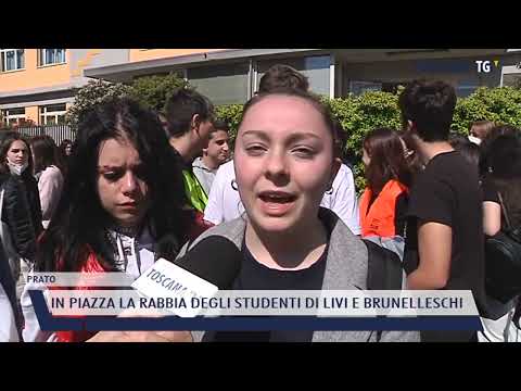 2022-04-29 PRATO - IN PIAZZA LA RABBIA DEGLI STUDENTI DI LIVI E BRUNELLESCHI